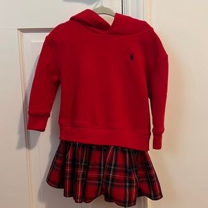 Polo by Ralph Lauren Sweater Dress/Tartan